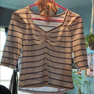 Striped Shirt blue & white 💙🙈